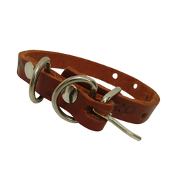 COLLAR PIEL NATURAL 2 CM