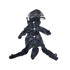 IMPERMEABLE DESMONTABLE NEGRO