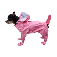 IMPERMEABLE DESMONTABLE ROSA
