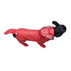 IMPERMEABLE DESMONTABLE ROJO