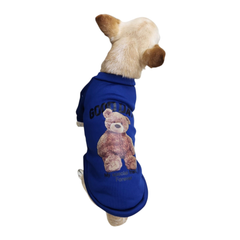 SUDADERA OSO GOOD AZUL MARINO