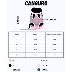 CANGURO AZUL MARINO