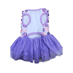 VESTIDO FLORES LILA