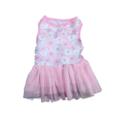 VESTIDO FLORES ROSA