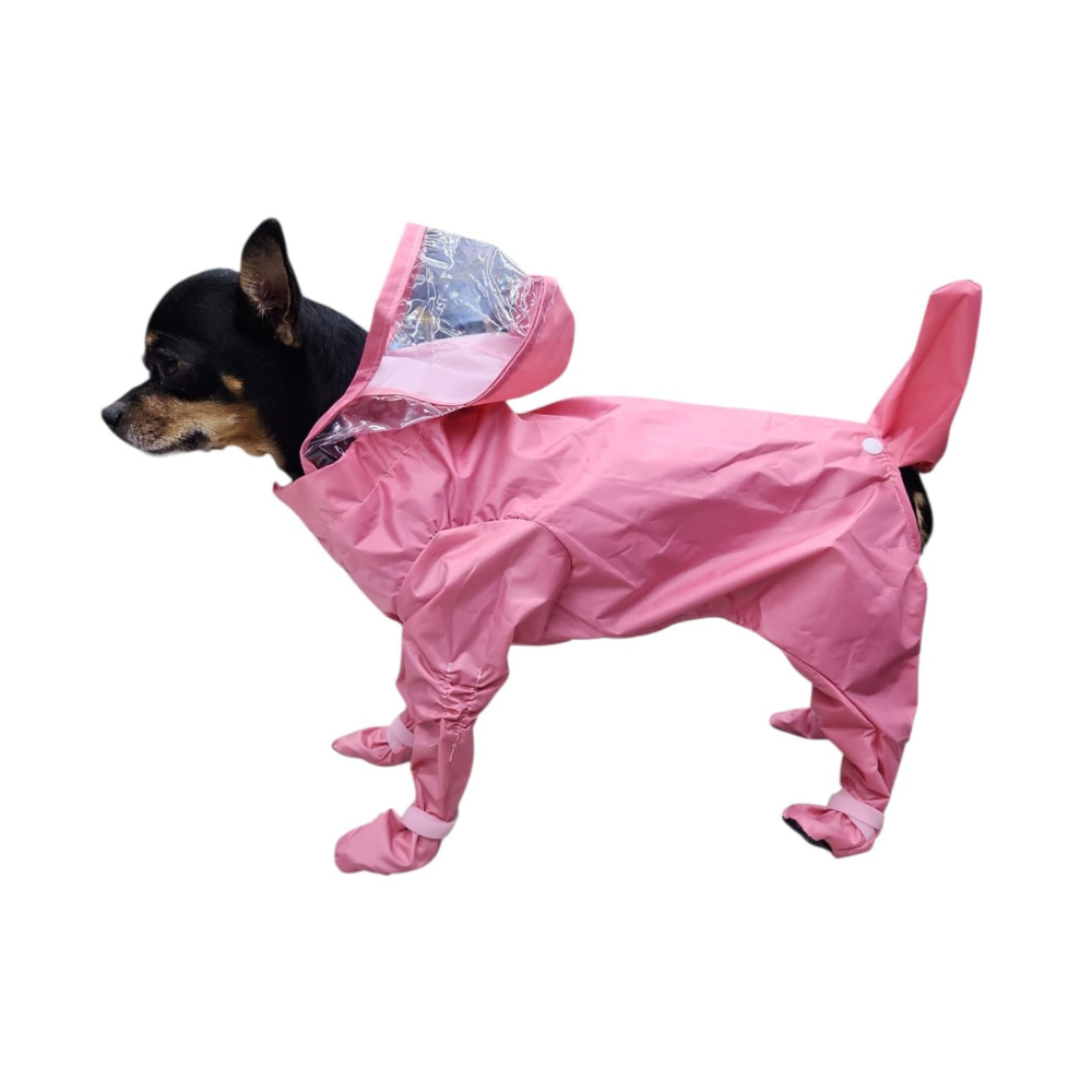 IMPERMEABLE DESMONTABLE ROSA