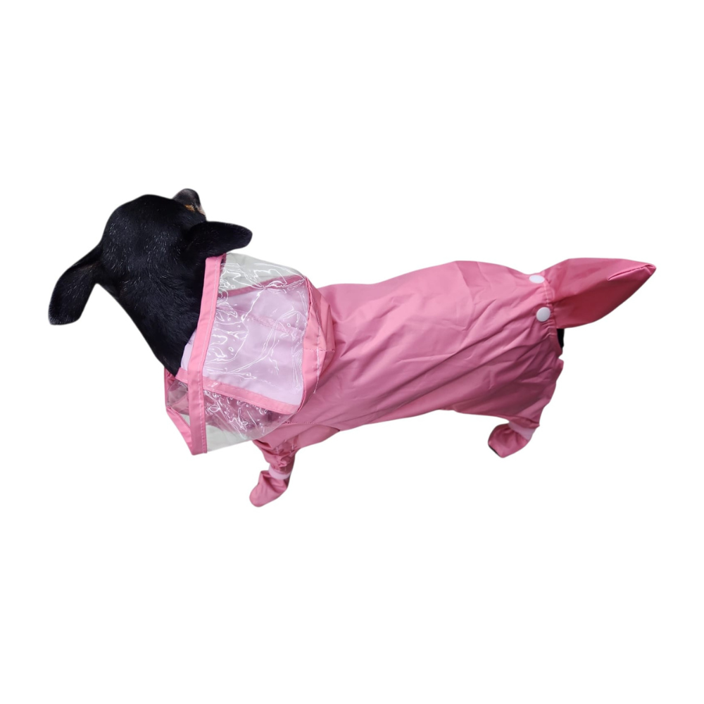 IMPERMEABLE DESMONTABLE ROSA