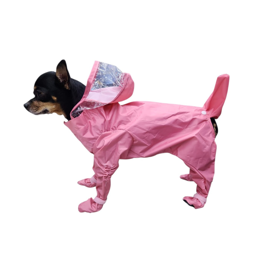 IMPERMEABLE DESMONTABLE ROSA
