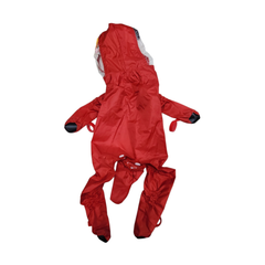 IMPERMEABLE DESMONTABLE ROJO