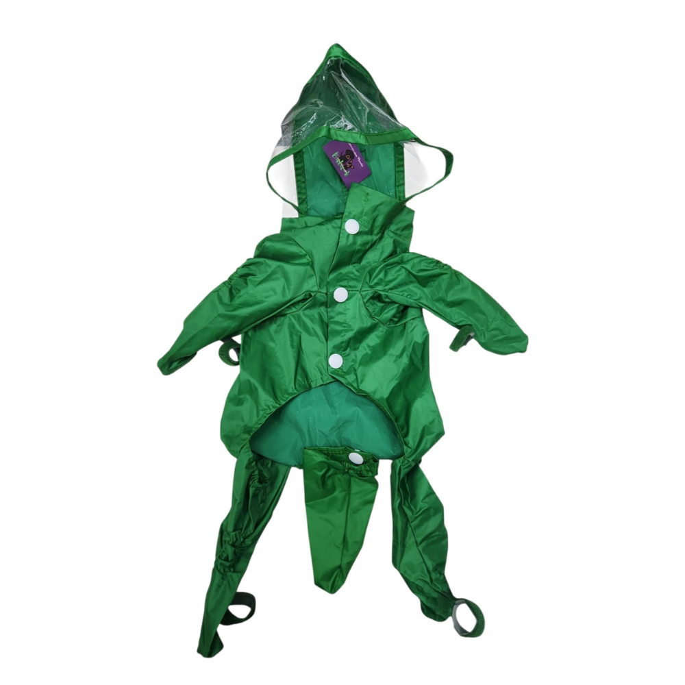 IMPERMEABLE DESMONTABLE VERDE