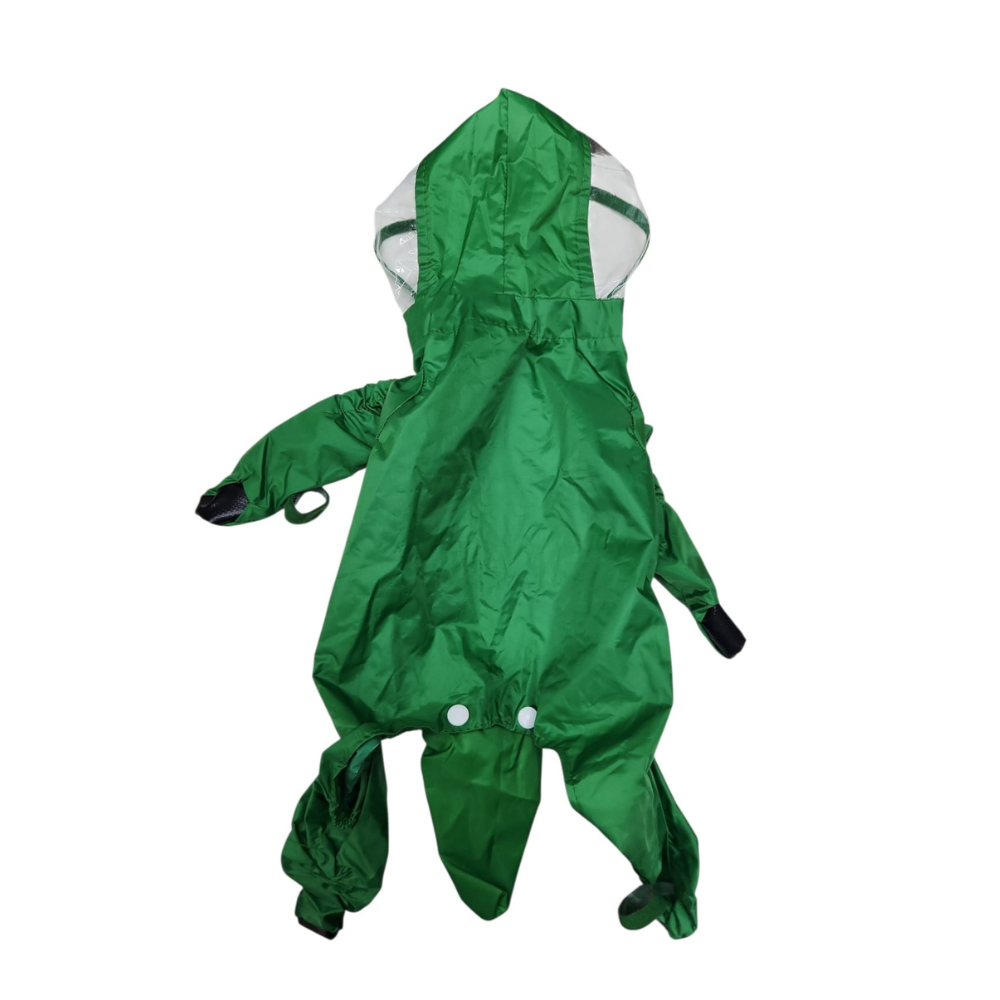 IMPERMEABLE DESMONTABLE VERDE