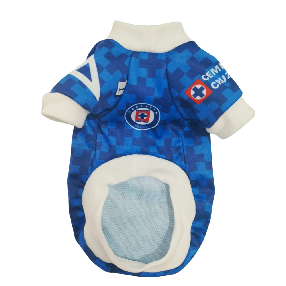 JERSEY CRUZ AZUL SUBLIMADO