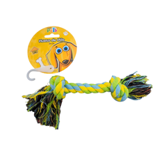LAZO NUDO HUESO BICOLOR 20CM