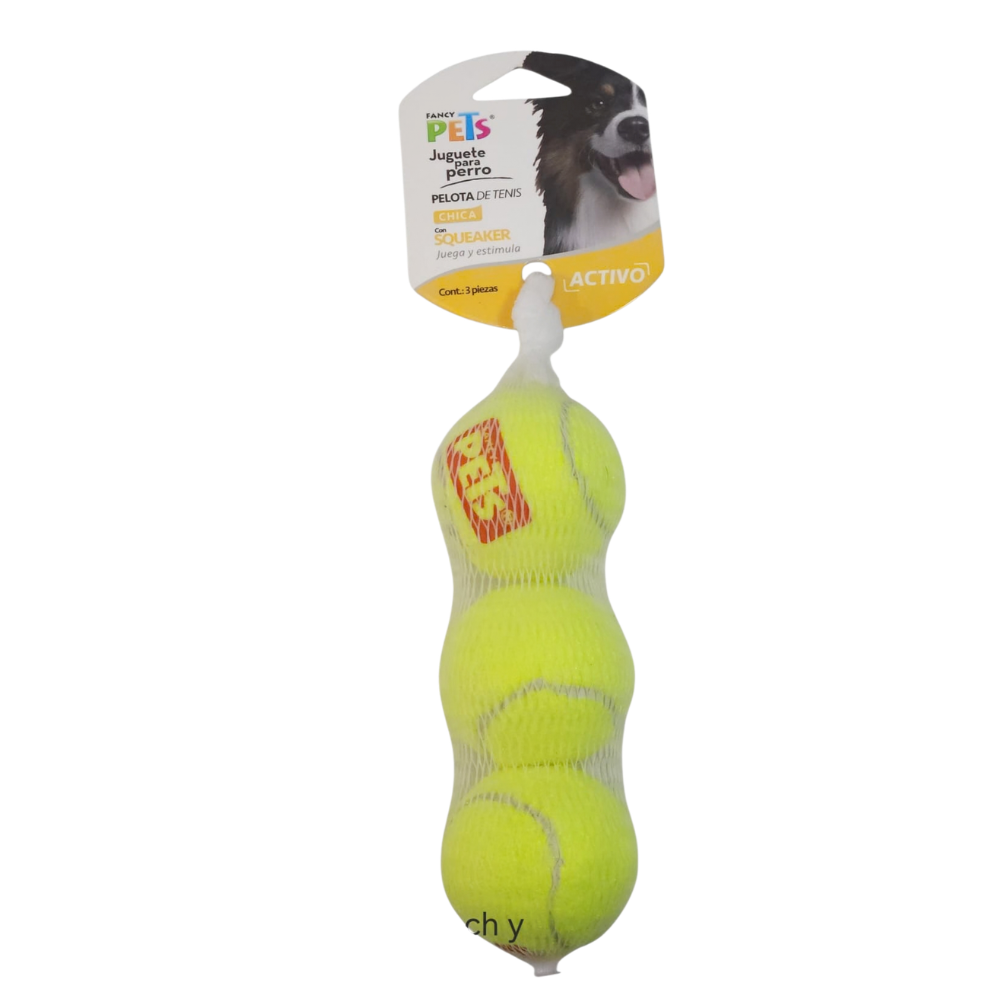 PELOTA TENIS AMARILLAS MED
