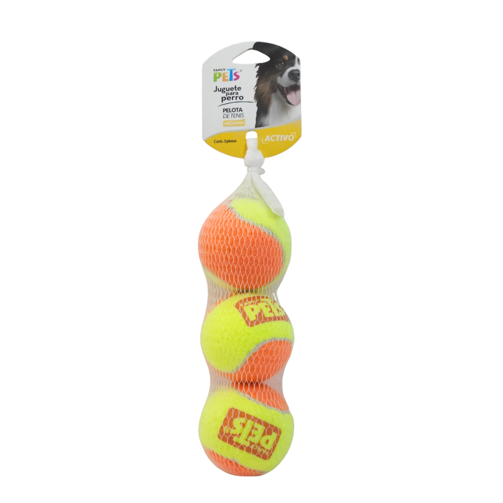 PELOTA TENIS NARANJA CH
