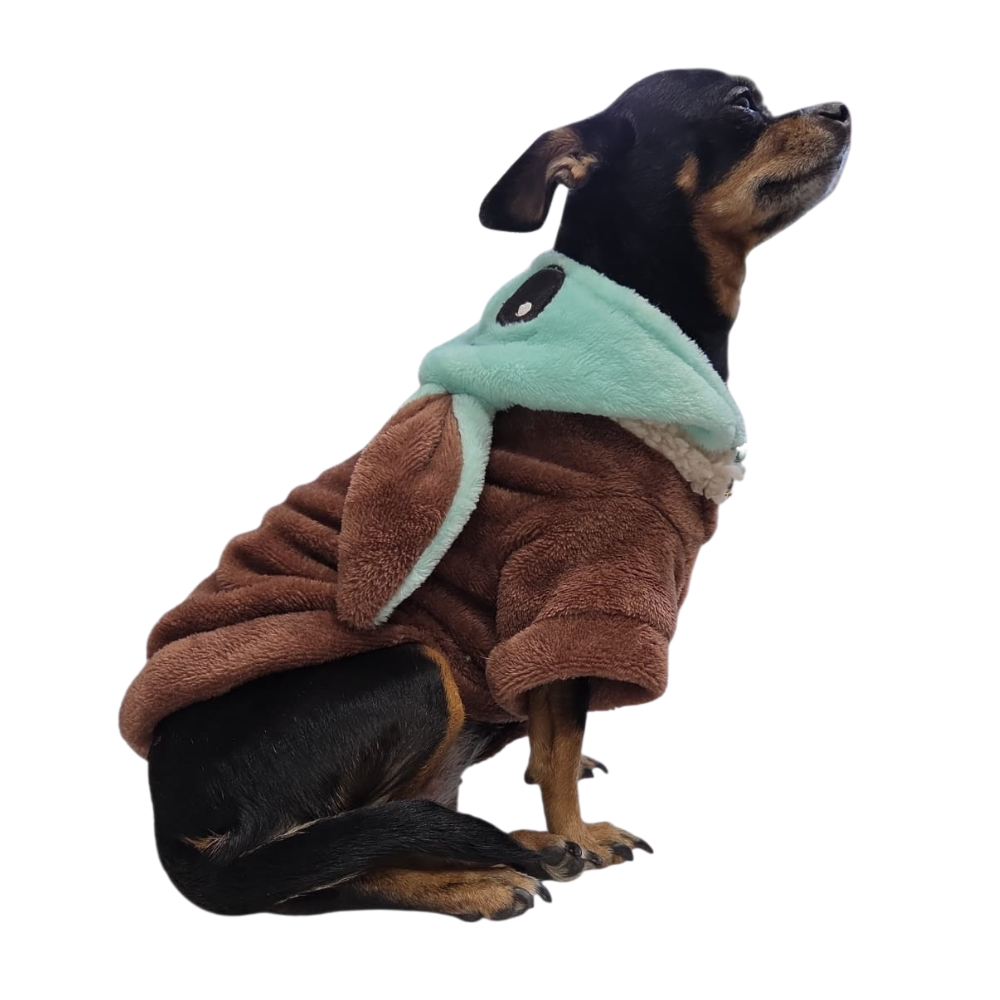 SUDADERDA BABY YODA BORDADO