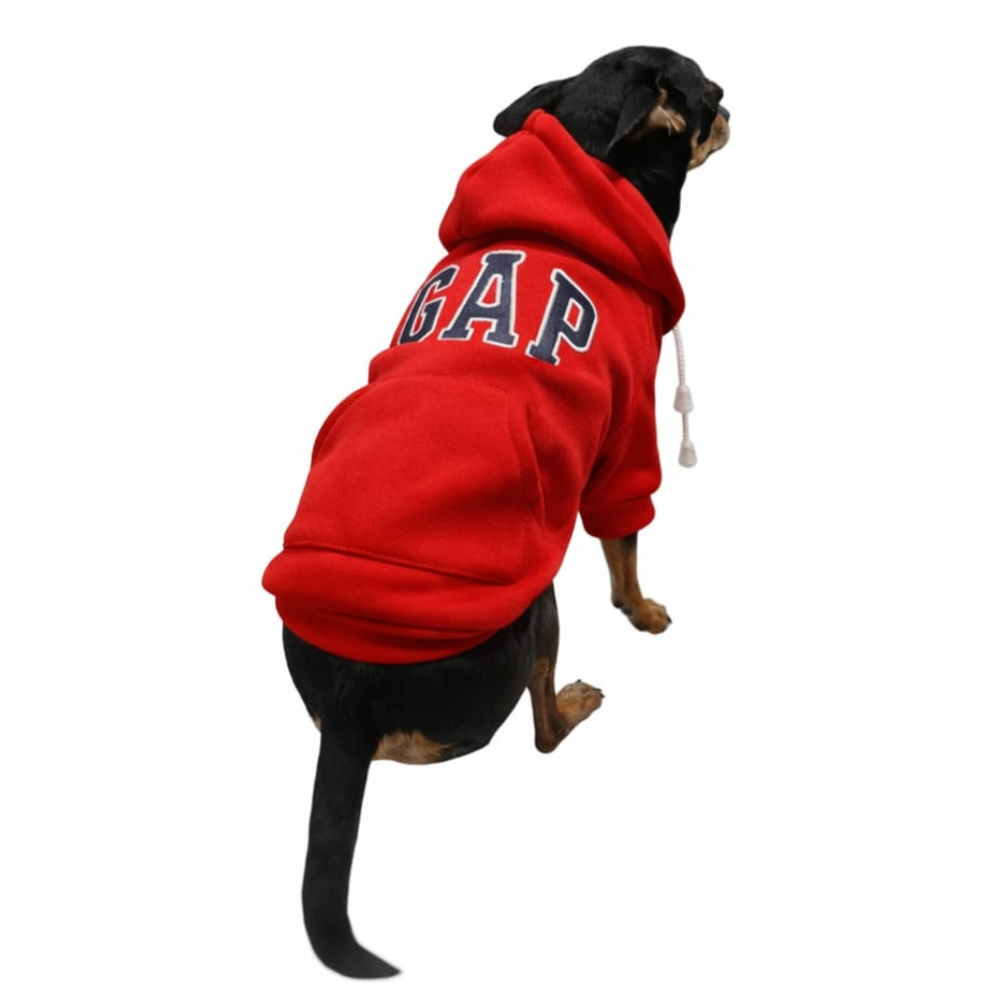 SUDADERA GAP ROJA
