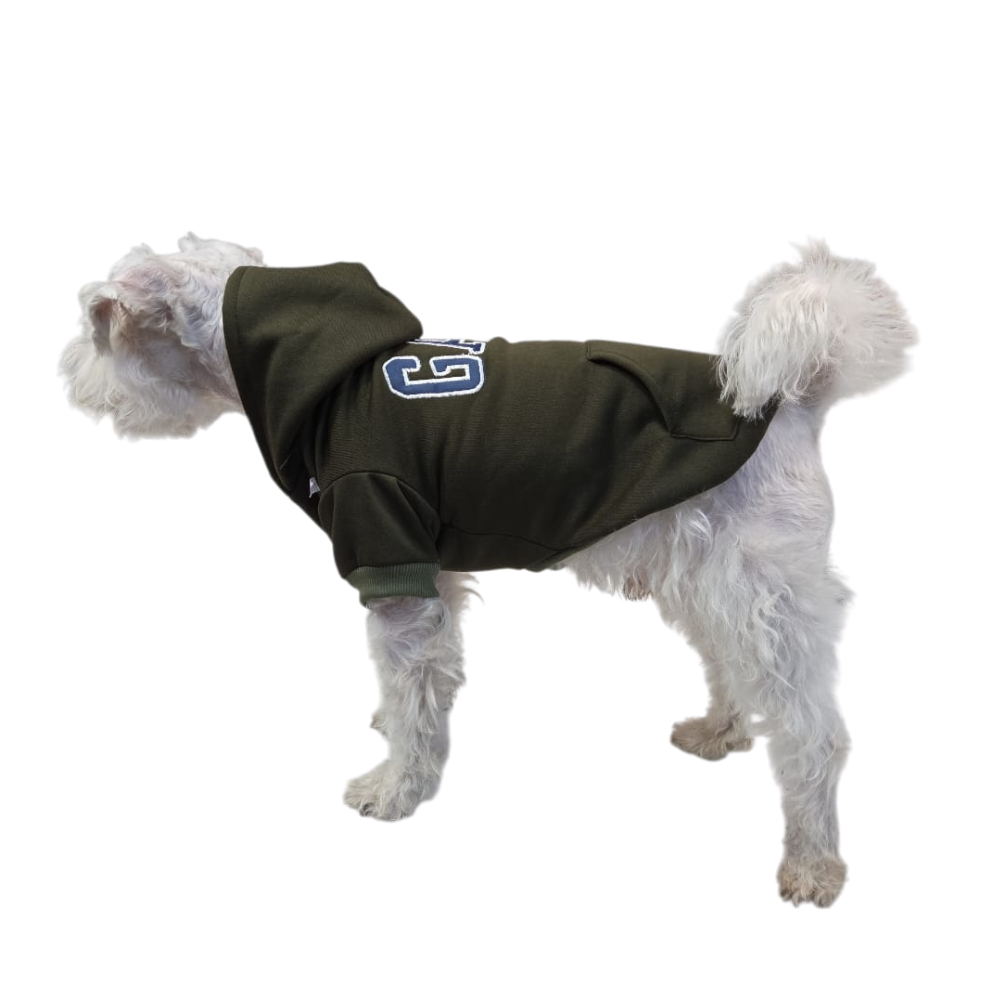 SUDADERA GAP VERDE MILITAR
