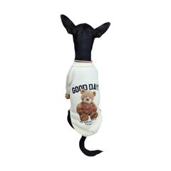 SUDADERA OSO GOOD HUESO/ MARFIL