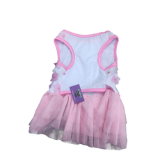 VESTIDO FLORES ROSA