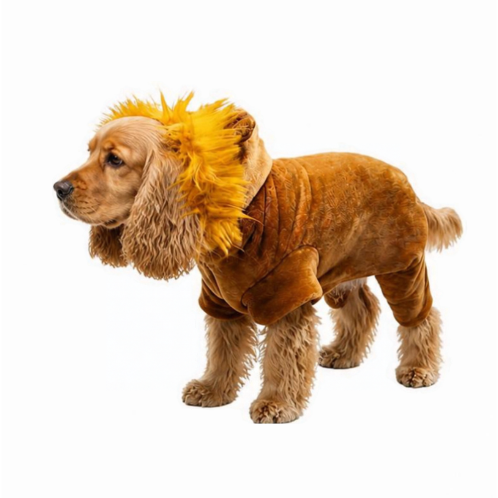 Botarga León Melena King en perro cocker spaniel